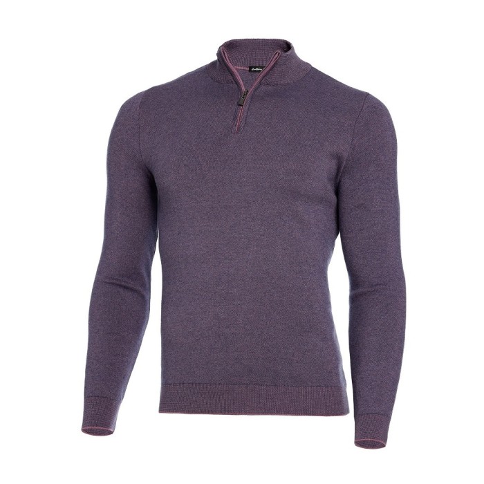 Pulover bărbați slim mov PL017
