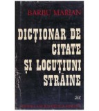 Barbu Marian - Dictionar de citate si locutiuni straine - 127847