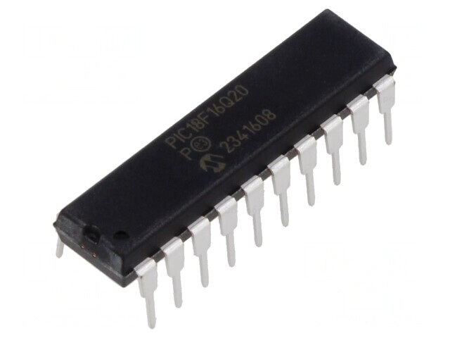 Microcontroler PIC18 64kB 64MHz 1,8-5,5V PDIP20 THT
