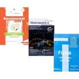 Pachet Bacalaureat 2026, Limba si literatura romana, Matematica pe intelesul tuturor M-mate-info, M-stiintele naturii si Fizica 100 variante rezolvate