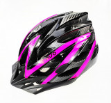 Casca biciclisti AVO-20, marime M (54-58 cm), culoare negru/roz mat PB Cod:U00721