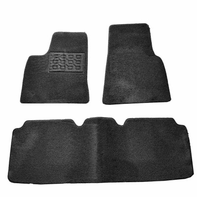 Covorase mocheta Tesla Model S 2016-&amp;amp;gt; prezent, Negre, set de 3 bucati AutoDrive ProParts foto