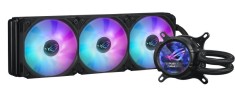 Cooler cpu asus rog strix lc iii 360 argb lcd black 3x fan slots 120mm