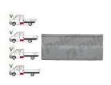 Panou de reparatie usa IVECO DAILY, 01.1999-2011 Double Cab, partea stanga=dreapta, otel galvanizat; usa spate