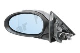 Oglinda exterioara Bmw Seria 3 (E90/E91), 11.2004-08.2008, partea Stanga, culoare sticla crom, sticla asferica, carcasa grunduita, cu incalzire, ajus
