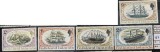 PC410 - FALKLAND ISLANDS 1970 Vapoare/ Corabii, serie MNH, 5v
