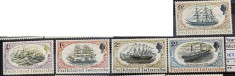 PC410 - FALKLAND ISLANDS 1970 Vapoare/ Corabii, serie MNH, 5v
