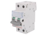 Separator-&icirc;ntrerupător LEGRAND Poli: 2, 32A 400VAC, Șină DIN FR 302 32