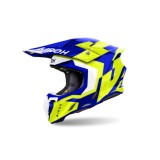 Casca Airoh Twist 3 Dizzy Blue Lime