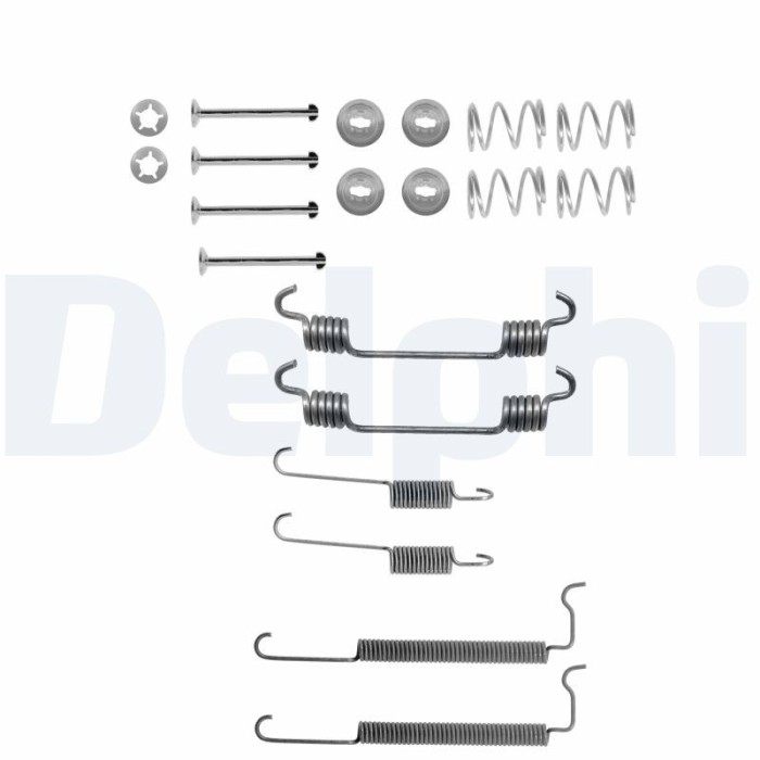 DELPHI LY1134 Set accesorii, sabot de frana
