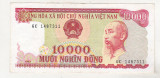 Bnk bn Vietnam 10000 dong 1993 circulata