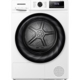 Uscator de rufe Heinner HHPD-H90FRA++, Pompa de caldura, 9 kg, 15 programe, Clasa A++, Display LED, Power AirFlow, Alb