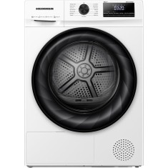 Uscator de rufe Heinner HHPD-H90FRA++, Pompa de caldura, 9 kg, 15 programe, Clasa A++, Display LED, Power AirFlow, Alb