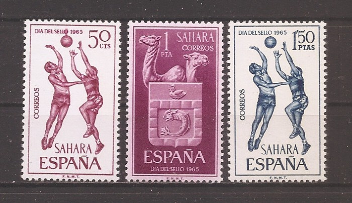 Sahara Spaniola 1965 - Ziua timbrului, MNH