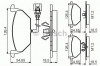 Set placute frana,frana disc VW NEW BEETLE (9C1, 1C1) (1998 - 2010) BOSCH 0 986 495 213