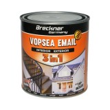 Vopsea Email Anticoroziva 3 in 1 Breckner Lac Incolor Lucios 1L Interior Exterior Direct pe Rugină Metal Lemn