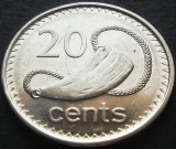 Cumpara ieftin Moneda exotica 20 CENTI - INSULELE FIJI, anul 2009 * cod 3031
