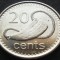 Moneda exotica 20 CENTI - INSULELE FIJI, anul 2009 * cod 3031