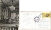 *Romania, Sinaia, Interior din muzel Peles, carte postala ilustrata, circulata intern, 1964, Printata