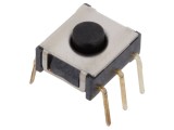 Micro&icirc;ntrerupător TACT SPST-NC 48V 0.05A PCB THT