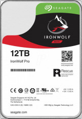 Hdd intern seagate 3.5 12tb ironwolf pro sata 6gb/s 7200rpm foto