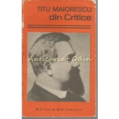 Din Critice - Titu Maiorescu