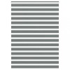 Jaluzea tip zebra gri &icirc;nchis lățime țesătură 150,9 cm poliester