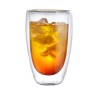 Pahar pentru cafea, cu pereti dubli, 450 ml, transparent, dimensiuni: 5 x 14 x 8.5 cm, Oem