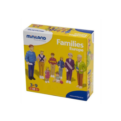 Figurine familie de europeni foto