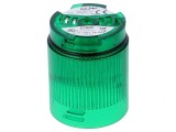 Semnalizator LED Verde 24V IP65 &Oslash;50x69mm