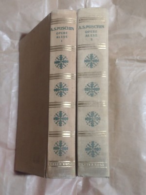 A.S.PUSCHIN \ PUSKIN - OPERE ALESE vol.1.2. foto