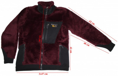 Bluza polar pufos Mountain HardWear, Polartec, dama, marimea 10(M) foto