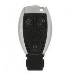 Set 2 bucati - Carcasa cheie Topautochei&amp;#174; compatibila cu Mercedes Benz A B C E S Class W245 W204 W205 W210 W212 W221 W222 CLK Capac pe spatele ca