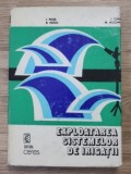 Exploatarea sistemelor de irigatii - I. Plesa, R. Voicu