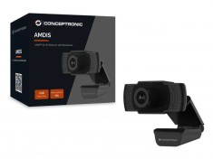 CONCEPTRONIC AMDIS01B 1080P Full HD Webcam with Microphone, 80 x foto