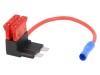 Splitter Auto cu Siguranțe 10A x2 Roșu