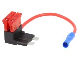 Splitter Auto cu Siguranțe 10A x2 Roșu