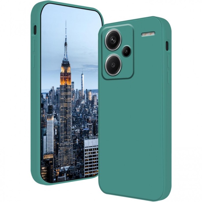 Husa de protectie, flippy, pentru xiaomi redmi note 13 pro plus 5g, liquid silicone, cu microfibra pe interior, protectie antisoc, compatibil incarcar
