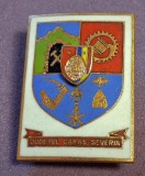 Insigna tematica heraldica - Judetul CARAS-SEVERIN