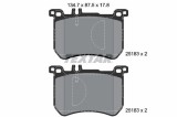 TEXTAR 2518301 Q+ set placute frana,frana disc