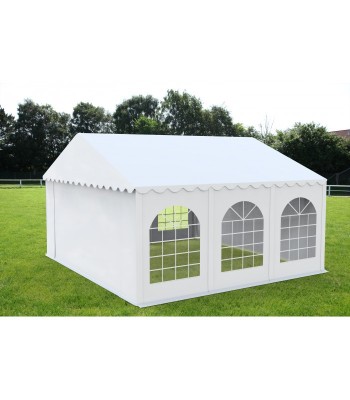 Cort Evenimente Professional XXL, PVC ignifug alb, 5x6 m foto