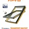 Fereastra cu articulare mediana cu geam dublucameral, Fakro, Model FTP-V U3
