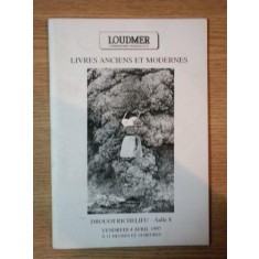 LIVRES ANCIENS ET MODERNES , 1997