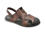 Sandale GRYXX maro, T6388, din piele naturala