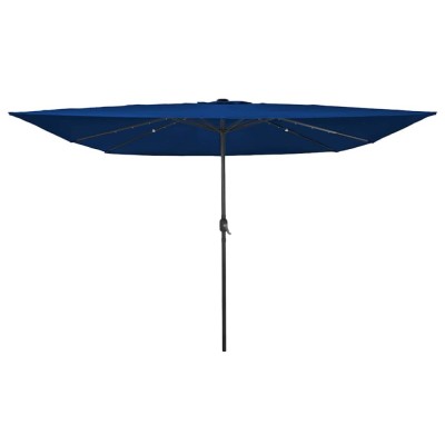 Parasol de Grădină Azur 295 x 295 x 245 cm Poliester, Oțel foto