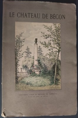 [GEORGE BARBU STIRBEI, 1828-1925] GEORGES B. STIRBEY - LE CHATEAU DE BECON (PARIS, aprox. 1920) [illustrations ED. HUBERT / photographies P. TOUCHET] foto