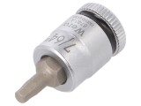 Cheie imbus Hex-Plus WERA 7/64 1/4 28mm tubulară cod 05003382001