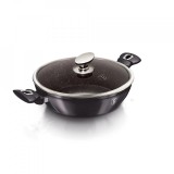 Cratita cu capac Berlinger Haus 28 CM &ndash; Colectia Carbon Metallic Line
