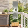 VidaXL Ecran de intimitate pentru grădină Argintiu 32 x 140 cm