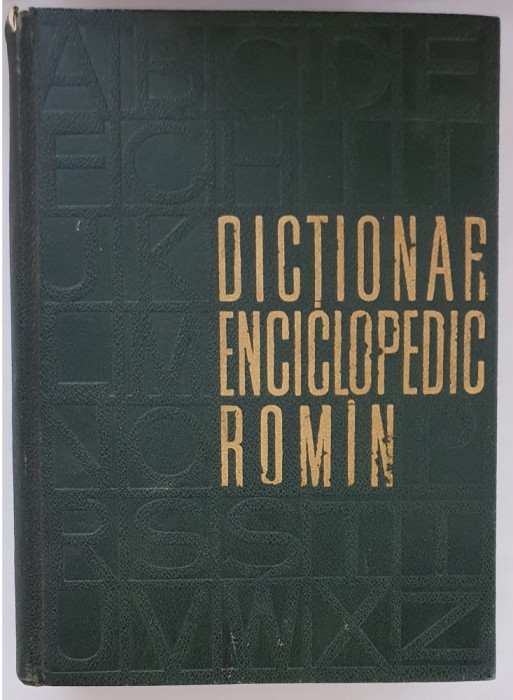 Dicționar enciclopedic rom&acirc;n, vol. 1 A-C